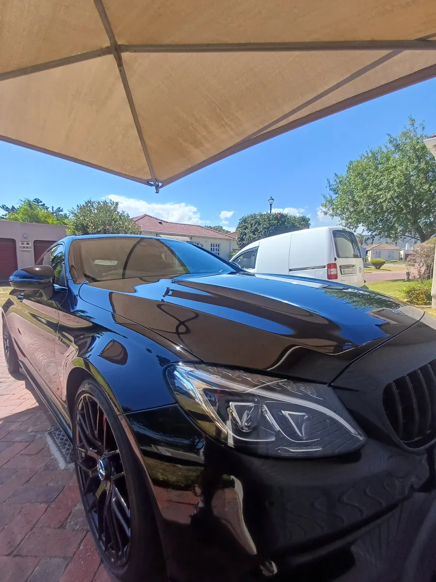 Mercedes-AMG C63 detailed at home